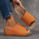 Indy – Pantufla cómoda con soporte para el arco del pie