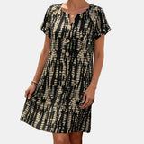 Marina | Vestit estampat amb botons