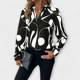Katherine | Blusa elegant de màniga llarga amb escot en V