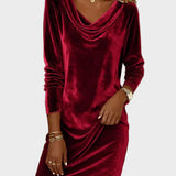 Frosina - Vestit de Velour Lliure