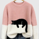 Luna™ | Sudadera con gráfico de gato