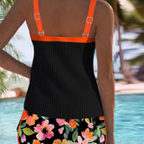 Miriam | Conjunto de tankini elegante de dos piezas