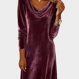 Frosina - Vestit de Velour Lliure