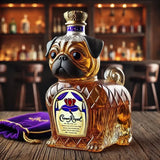 French Bulldog Whisky Bottle