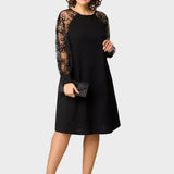 Celina - vestit midi clàssic per a ocasions especials