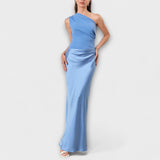 Vestit maxi elegant d'un sol espatlla