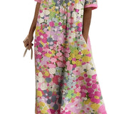 Elena | Vestit midi floral solt i lleuger