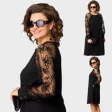 Celina - vestit midi clàssic per a ocasions especials