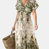Julia | Vestit midi floral sol i lleuger