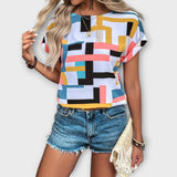 Mónica - Blusa de màniga curta