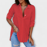 Jessica - Blusa diària amb escot en forma de V