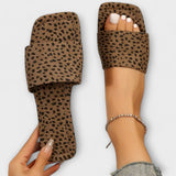 Elisabete-Botes amb estampat de lleopard