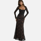 Vestit Maxi d'Convidada de Boda amb Encant Llarg Livilla