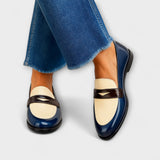 Karolina - Mocasins de Contrast