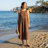 Chira Vestit midi amb mànig curta
