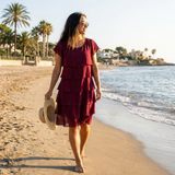 Vestit Midi Martina amb Volants