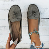 Teresa - Sabates Loafer Clàssiques amb Detall de Borles