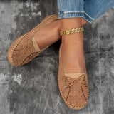 Sabine – Mocasines cómodos y suaves con delicado lazo