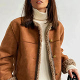 Rosalie | Abric de pell amb botons