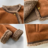 Rosalie | Abric de pell amb botons