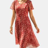 Ana | Vestit midi floral solt i lleuger