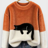 Luna™ | Sudadera con gráfico de gato