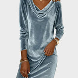 Frosina - Vestit de Velour Lliure