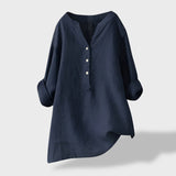 Beatriz™｜Camisa de lli lleugera per a l'estiu
