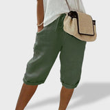 Mariana™ ｜ Pantalons Curts Lleugers de Cotó i Lli