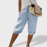 Mariana™ ｜ Pantalons Curts Lleugers de Cotó i Lli