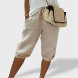 Mariana™ ｜ Pantalons Curts Lleugers de Cotó i Lli