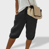Mariana™ ｜ Pantalons Curts Lleugers de Cotó i Lli