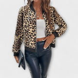 Raquel - Model Elegant de Jaqueta amb Estampat de Lleopard
