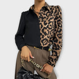 Valetina | Blusa de lleopard senzilla i elegant