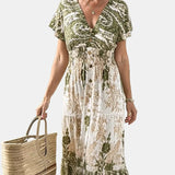 Julia | Vestit midi floral sol i lleuger