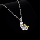 Lucky Dog Motif Necklace (+ FREE Earrings)