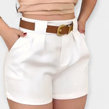 Pantalons Plisats de Cintura Alta