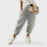 Sanne - Pantalons ratllats còmodes