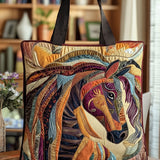 Handmade Bag “Multicoloured Mosaic Horse”