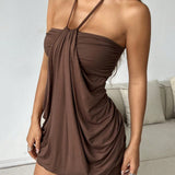 Karolína – Mini Vestit Xocolata