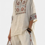Amália| Elegant conjunt mediterrani Daisy de llana