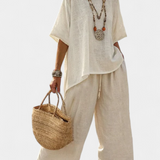 Catarina| Conjunt Daisy minimalista, còmode i elegant