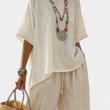 Catarina| Conjunt Daisy minimalista, còmode i elegant