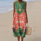 Diana | Vestit Midi Sense Mangues
