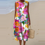 Deborah | Vestit Midi Solejat