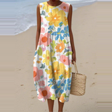 Theresa | Vestit Midi Sense Mànigues