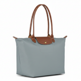 Bolso Tote Grande Plegable, Acero