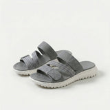 Cleo - Sandalia deportiva de confort con suela de plataforma