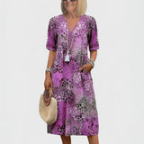 Teresa™ | Vestido boho floral elegante