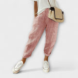 Sanne - Pantalons ratllats còmodes